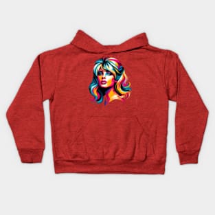 Brigitte wpap popart Kids Hoodie